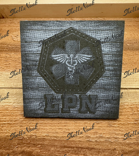 LPN Slate set of 4